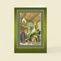 The Green Knight Greeting Card cards