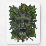 The Green Man Mousepad