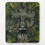 The Green Man Mousepad