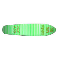 The Green Monster Template Board skateboards