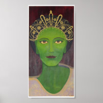 The Green Tara Bodhisattva Poster