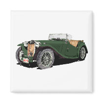 The Green TC Refrigerator Magnets