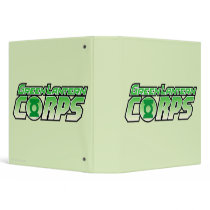 The Gren Lantern Corps Logo 2 Binder