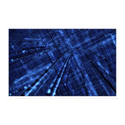 The Grid Poster by digitalblasphemy