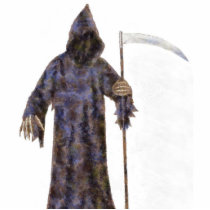 The Grim Reaper photo sculptures by esupernatural The Grim Reaper photo sculptures