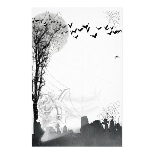 The Grim Reaper Rides Again Customized Stationery