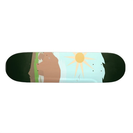 The Grizzly Bear Skate Deck