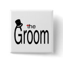 The Groom buttons by TeeZazzle The Groom buttons