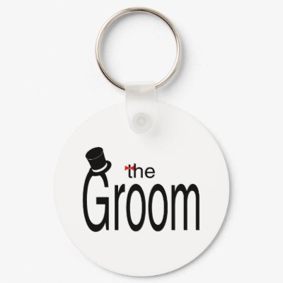The Groom Key Chains by TeeZazzle