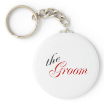 The Groom (Red) Keychain