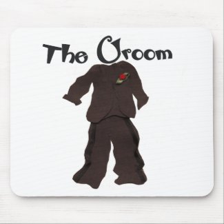 The Groom Wedding mousepad