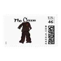 The Groom Wedding postage