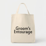 The Grooms Entourage Black Bags
