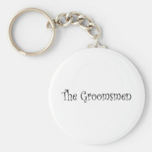 The Groomsmen Keychains