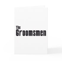 The Groomsmen (Mafia) Greeting Cards