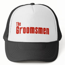 The Groomsmen (Mafia Red) Hats