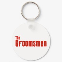 The Groomsmen (Mafia Red) keychains