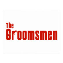 The Groomsmen (Mafia Red) Post Cards