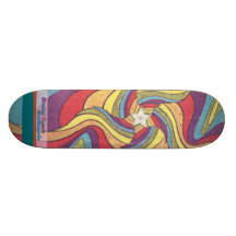 The Groovster Groovy Star Skate Board Decks