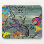 The Groovy Aquarium mouse pad
