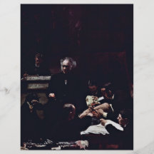 The Gross Clinic By Thomas Eakins (Best Quality) Flyer Design