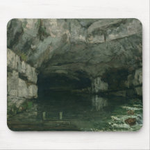The Grotto of the Loue, 1864 Mousepad