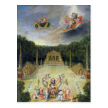 The Groves of Versailles. L'Arc de Triomphe Postcard