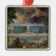 The Groves of Versailles. View of pool of Neptune Ornament