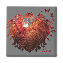 The Growing Heart Of Love Magnet ! magnets