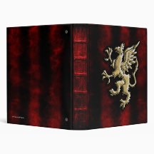The Guardian Gryphon Grimiore Gothic Binder