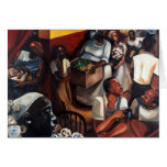 'The Guinea Hen Got Loose' Kwanzaa card
