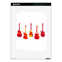 THE GUITAR LEGENDS iPad 3 DECALS