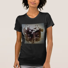 The Guitar Player and the Violinist Vintage Shirts