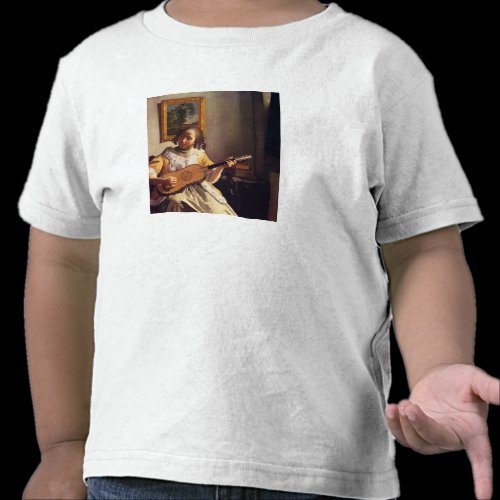 The guitar player by Johannes Vermeer Tee Shirt