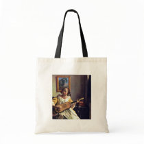 The Guitar Player, By Vermeer Van Delft Jan Bags