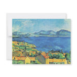 The Gulf Of Marseille Seen From L'Estaque Custom Invitation