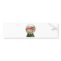 The Gumball Machine of Happiness bumper stickers