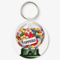 The Gumball Machine of Happiness keychains by spyderfyngers The Gumball Machine of Happiness keychains