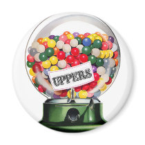 The Gumball Machine of Happiness magnets