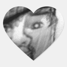 The guy who fell in off the boat heart sticker