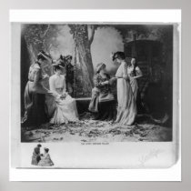 The Gypsy Fortune Teller Print