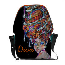 The Hair Messenger Bag