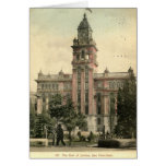 The Hall of Justice, San Francisco CA 1908 vintage Card