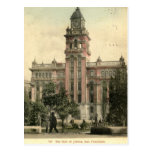 The Hall of Justice, San Francisco CA 1908 vintage Postcard