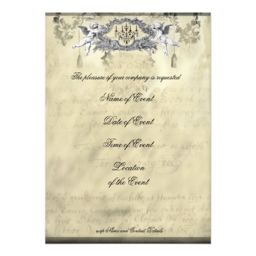 The Halloween Ball Custom Announcements