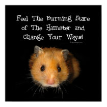 The Hamster Poster posters by ironydesignphotos The Hamster Poster posters