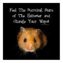 The Hamster posters by ironydesign The Hamster posters