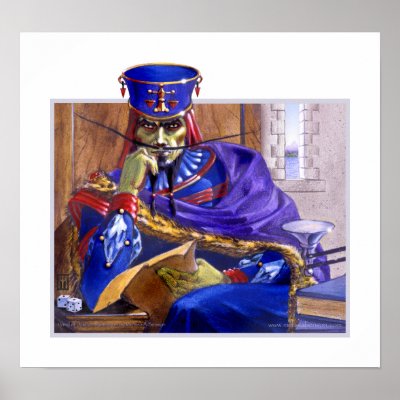The Hand of Justice Print by Nightmareartist