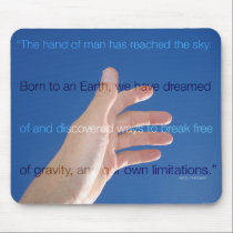 the hand of man mousepads