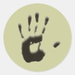The Hand Print Sticker